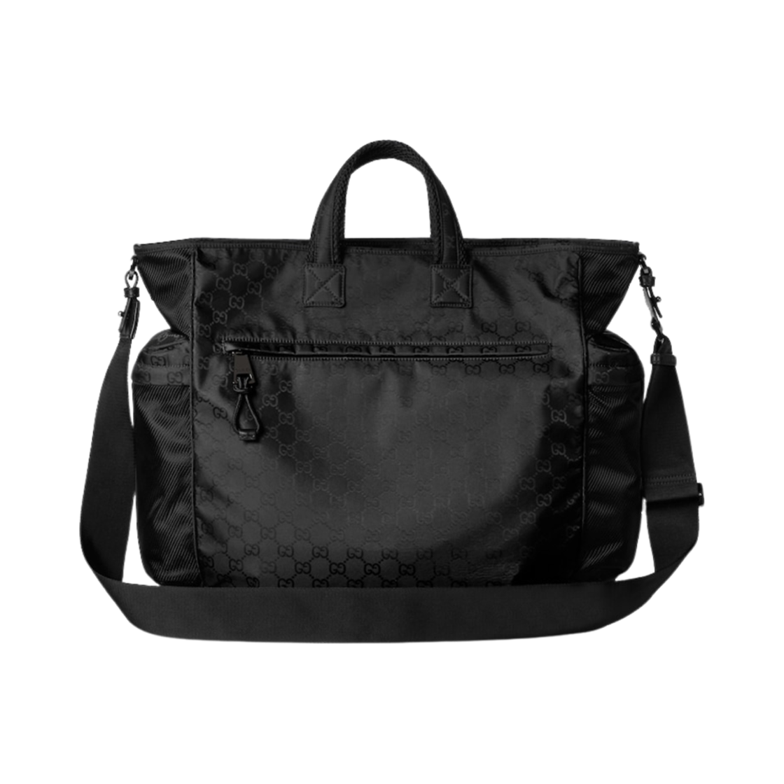 구찌 라지 GG 토트백 블랙(Gucci Large GG Tote Bag Black) - 3