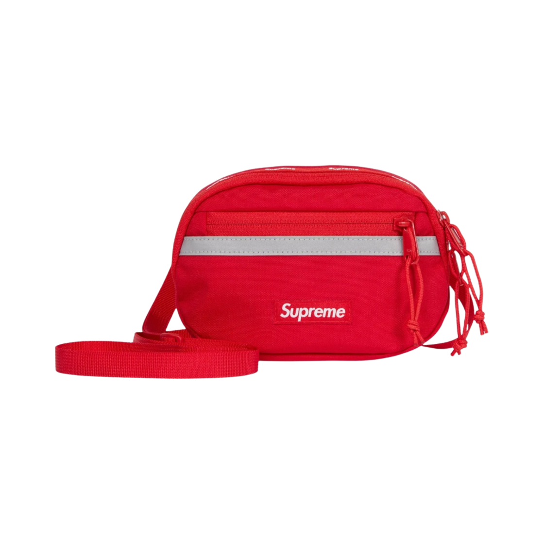 슈프림 미니 사이드 백 레드 - 24FW