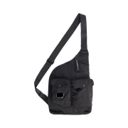 C.P. Company Nylon B Single Strap Rucksack Black - 23FW