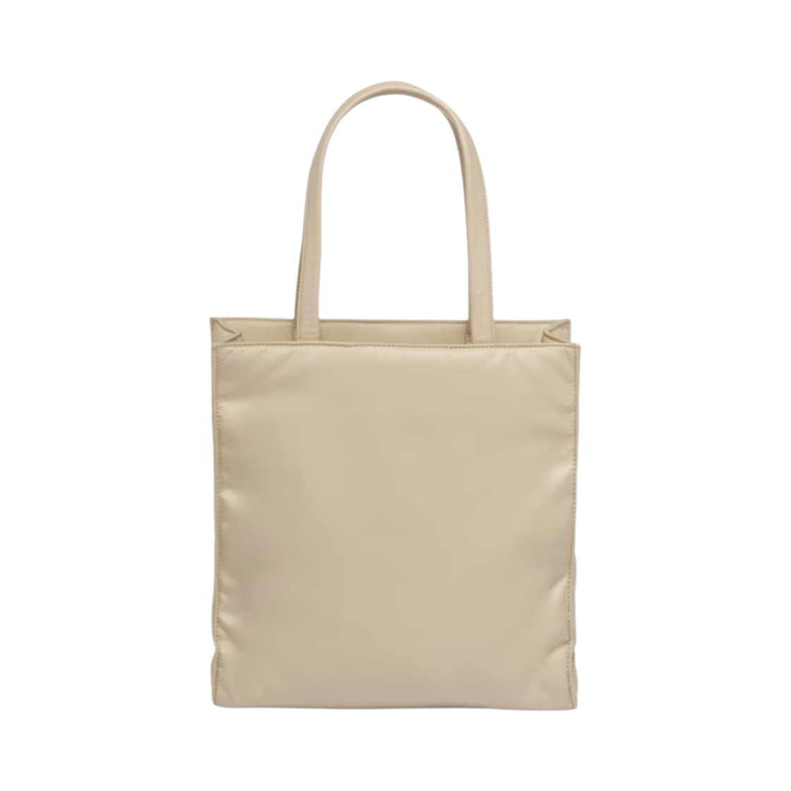 프라다 리나일론 패딩 토트백 데저트 베이지(Prada Re-Nylon Padded Tote Bag Desert Beige) - 2