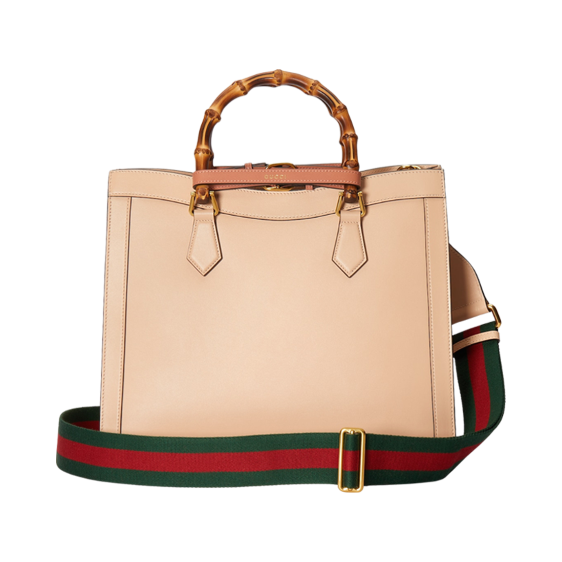 구찌 다이애나 미디움 토트백 라이트 베이지 레더(Gucci Diana Medium Tote Bag Light Beige Leather) - 5