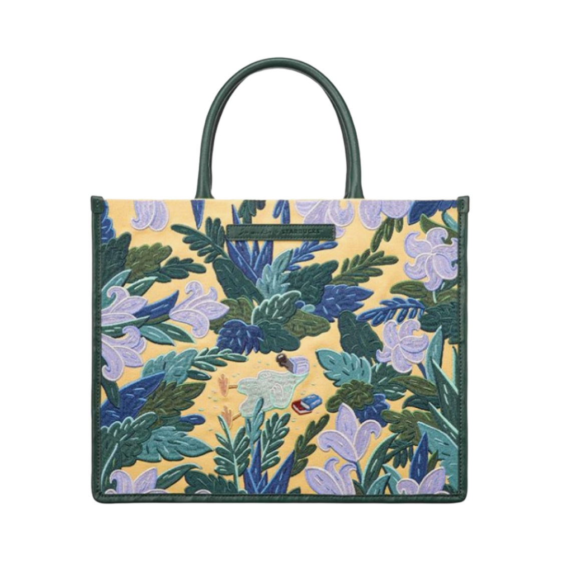 스타벅스 x 김선우 도도새 자수 라지 토트백(Starbucks x Sun Woo Kim Dodo Embroidery Large Tote Bag)