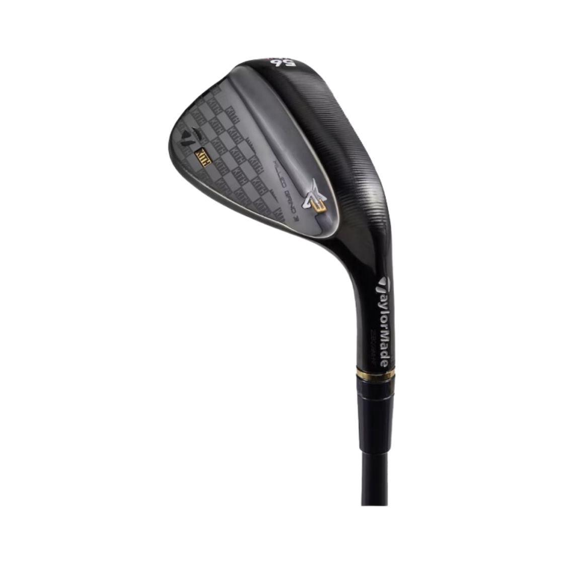 테일러메이드 x 키스 아이언 밀드 그라인드 3 56 로프트 웨지 블랙(Taylormade x Kith Iron Milled Grind 3 56 Loft Wedge Black)