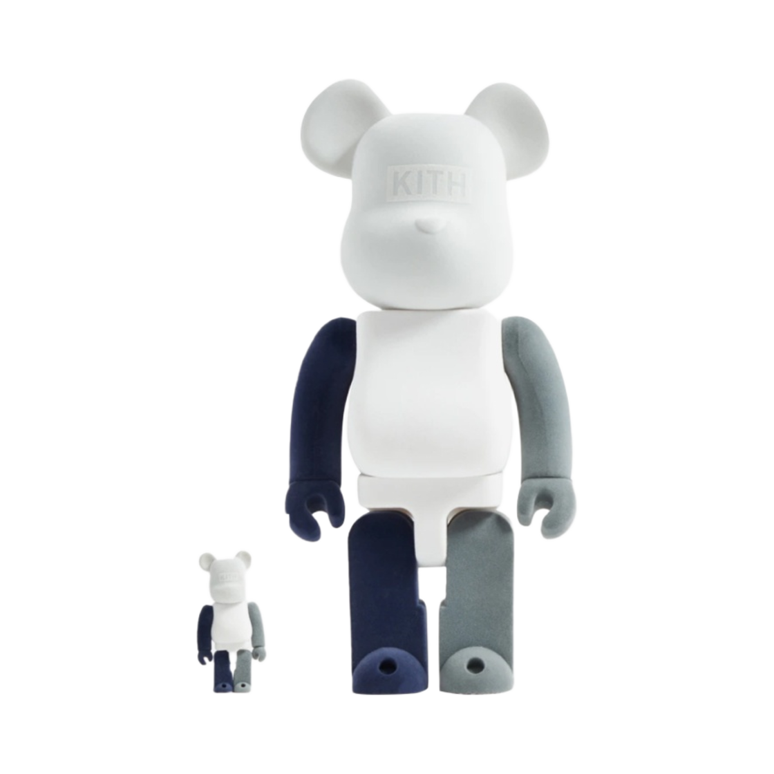베어브릭 x 키스 100% & 400% 세트 콘크리트(Bearbrick x Kith 100% & 400% Set Concrete) - 1