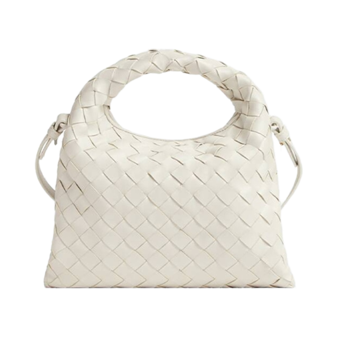 보테가 베네타 미니 홉 화이트(Bottega Veneta Mini Hop White) - 2