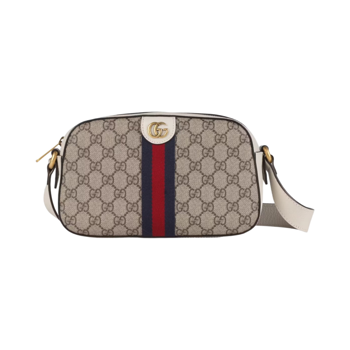 구찌 오피디아 스몰 GG 숄더백 베이지 에보니(Gucci Ophidia Small GG Shoulder Bag Beige Ebony) - 1