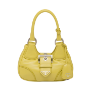 Prada Moon Padded Nappa Leather Bag Citron Green