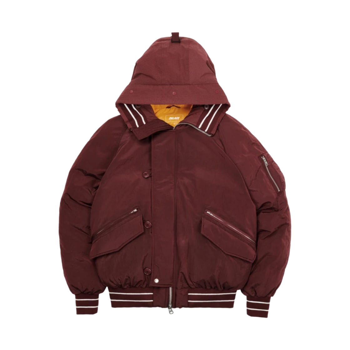팔라스 P-2B 숏 파카 버건디 - 21FW(Palace P-2B Short Parka Burgundy - 21FW) - 3