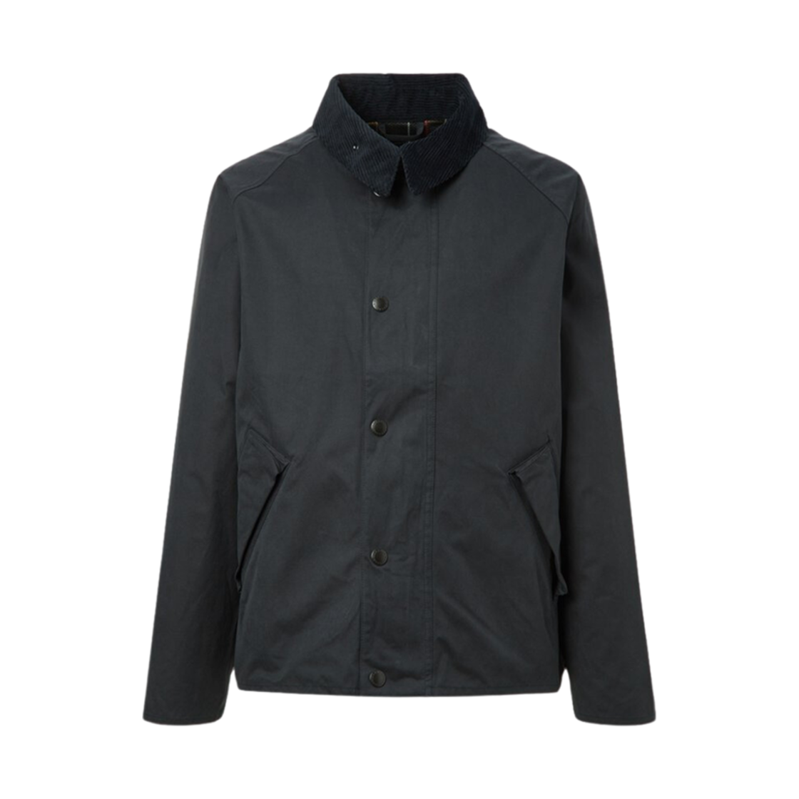 바버 OS 트랜스포트 캐주얼 논왁스 자켓 네이비(Barbour OS Transport Casual Non-Wax Jacket Navy)