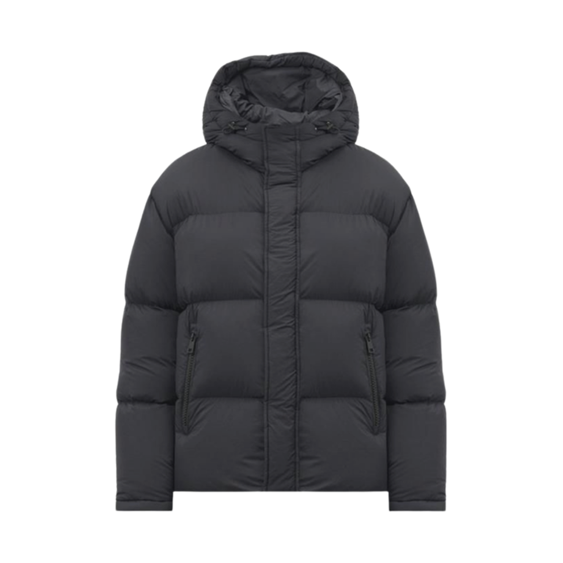 PI001171U-12456Z-9300 Herno Hooded Down Jacket Black