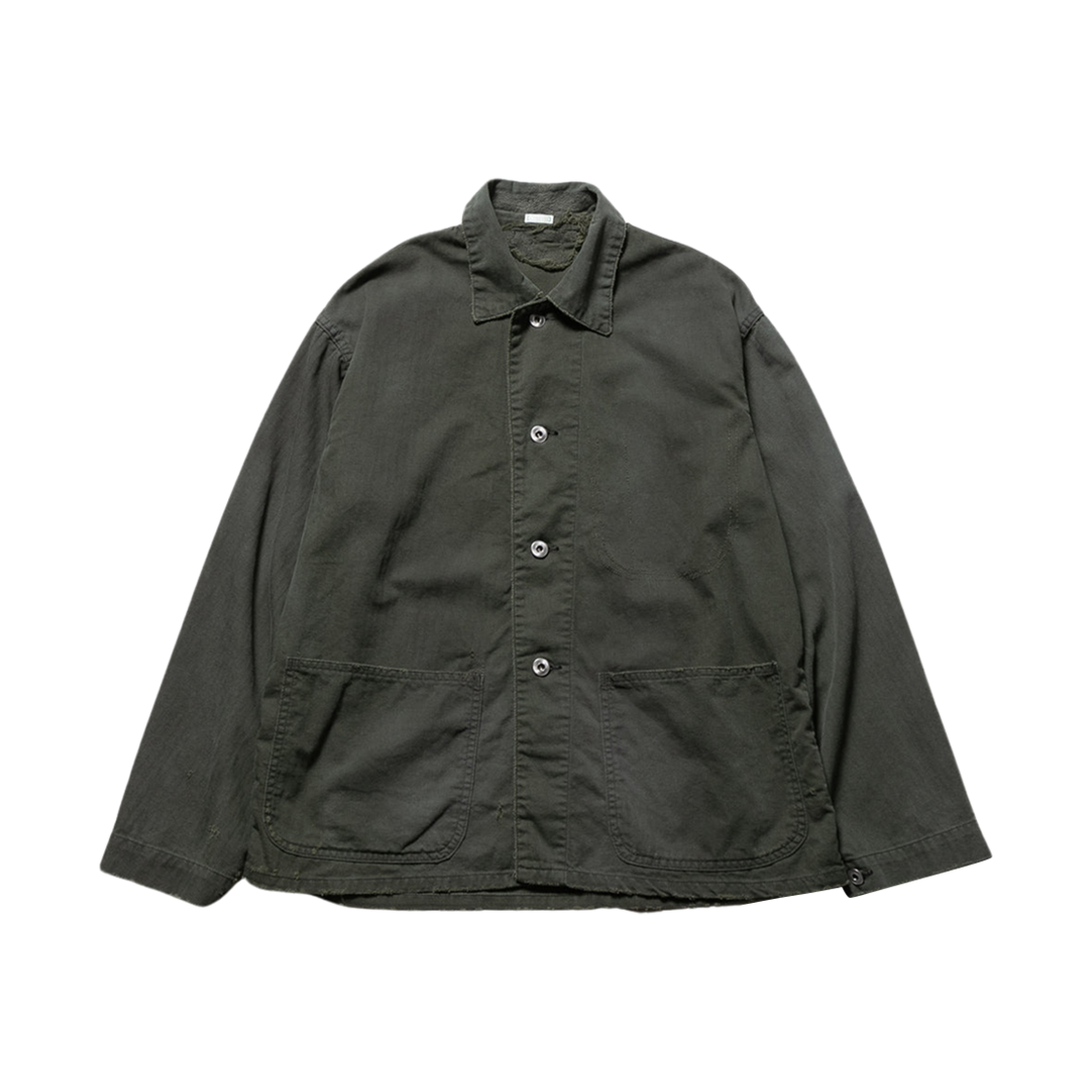 아프레쎄 빈티지 P41 밀리터리 자켓 올리브 - 25SS(A.Presse Vintage P41 Military Jacket Olive - 25SS) - 1