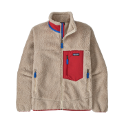 Patagonia Classic Retro-X Jacket Natural Touring Red