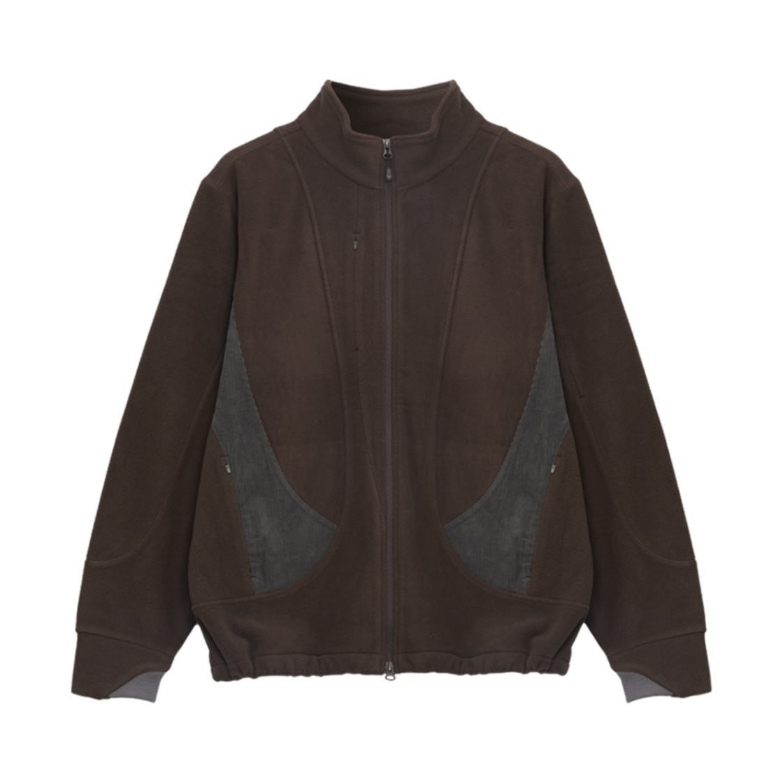 산산기어 플리스 자켓 브라운 - 24FW