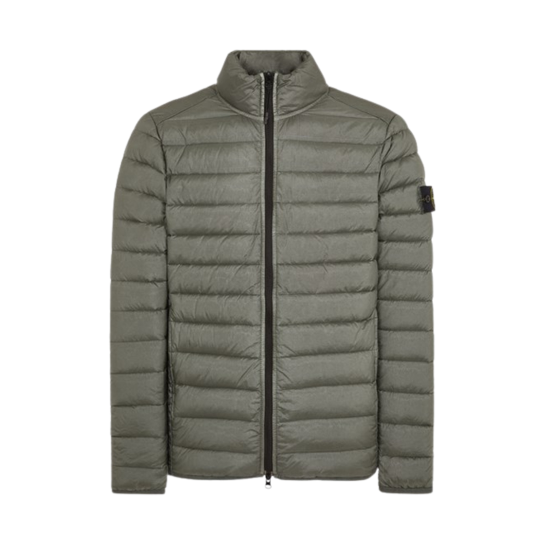 스톤 아일랜드 42424 룸 웨이븐 챔버스 R-나일론 다운-TC 라이트 다운 자켓 머스크 그린 - 24SS