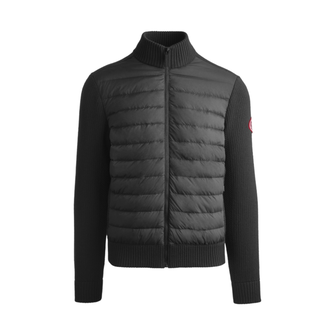 6830M Canada Goose Hybridge Knit Jacket Black