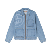 Stussy SS Link Zip Work Jacket Stone Wash
