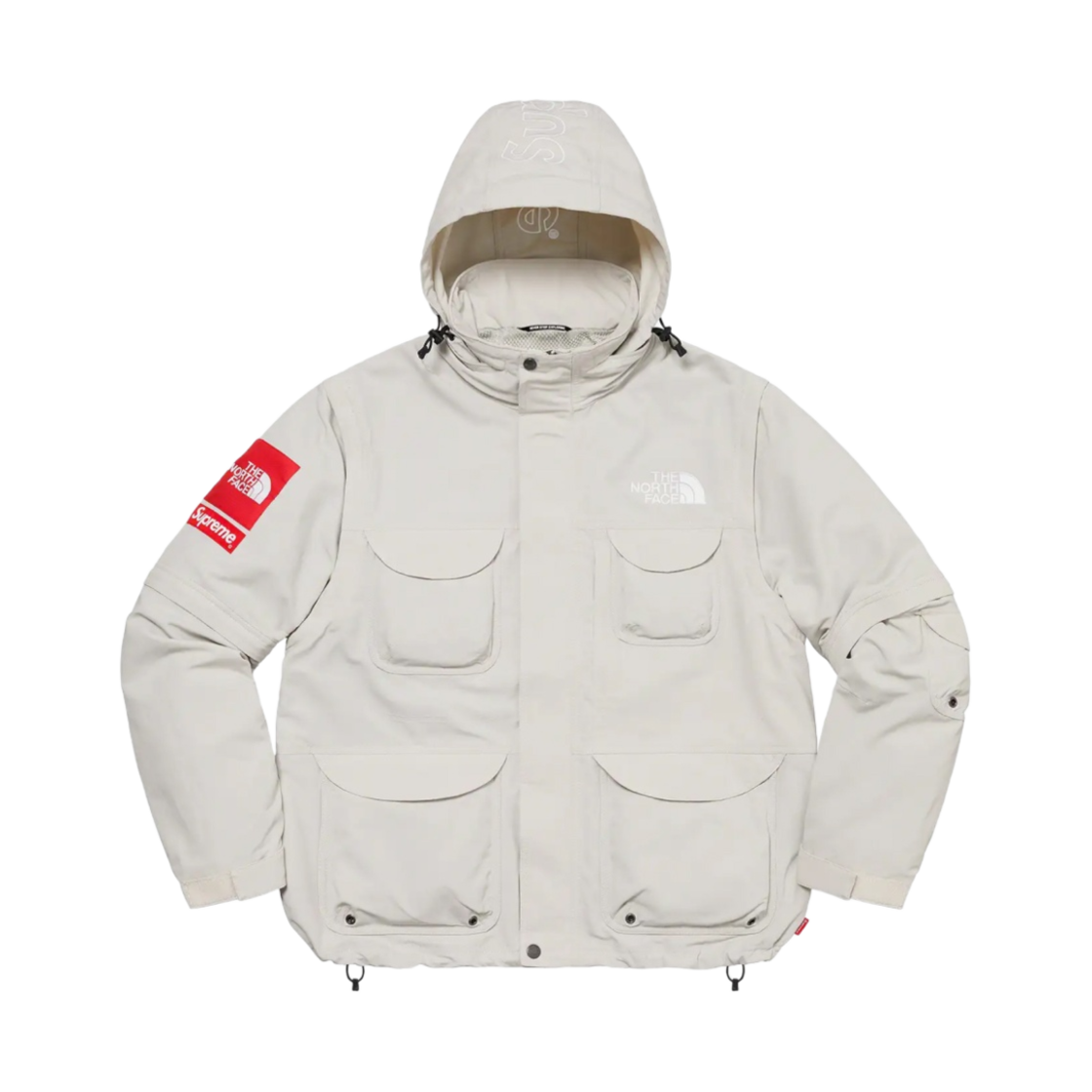 슈프림 x 노스페이스 트레킹 컨버터블 자켓 스톤 - 22SS(Supreme x The North Face Trekking Convertible Jacket Stone - 22SS)