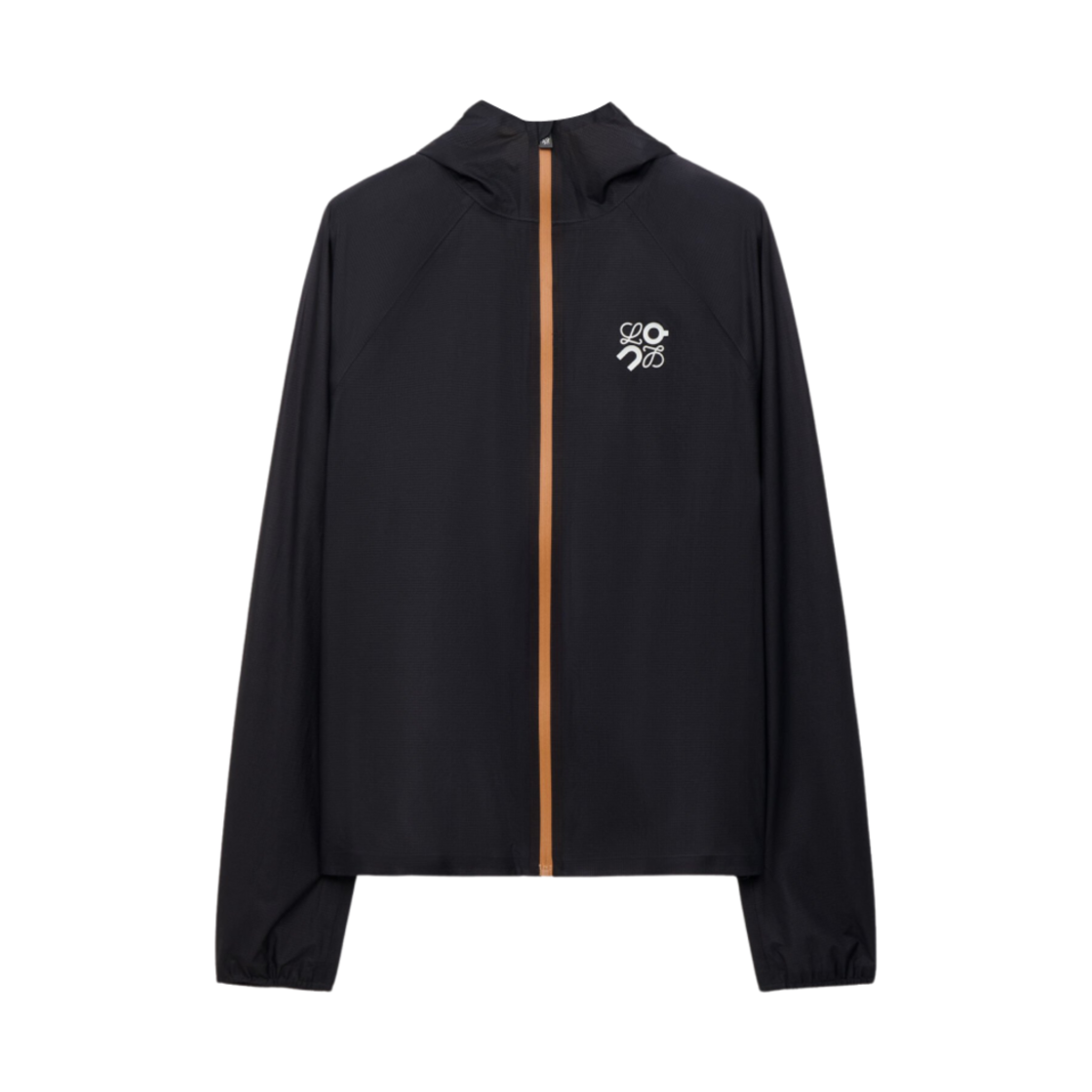 (W) 로에베 x 온 러닝 울트라 자켓 테크니컬 쉘 블랙((W) Loewe x On Running Ultra Jacket in Technical Shell Black) - 1