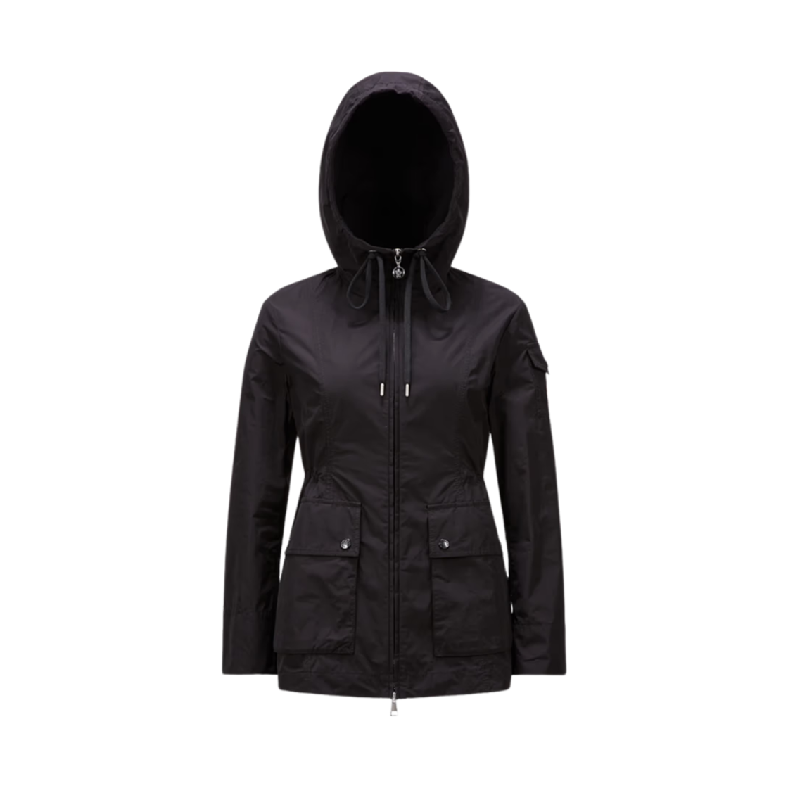 K1-093-1A00170-549P3-999 (W) Moncler Leandro Hooded Parka Black - 25SS