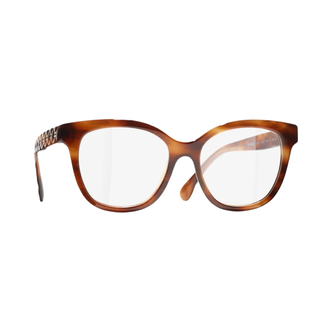 샤넬 버터플라이 프레임 아세테이트 & 톨토이즈 골드(Chanel Butterfly Eyeglasses Acetate & Tortoise Gold) - 2
