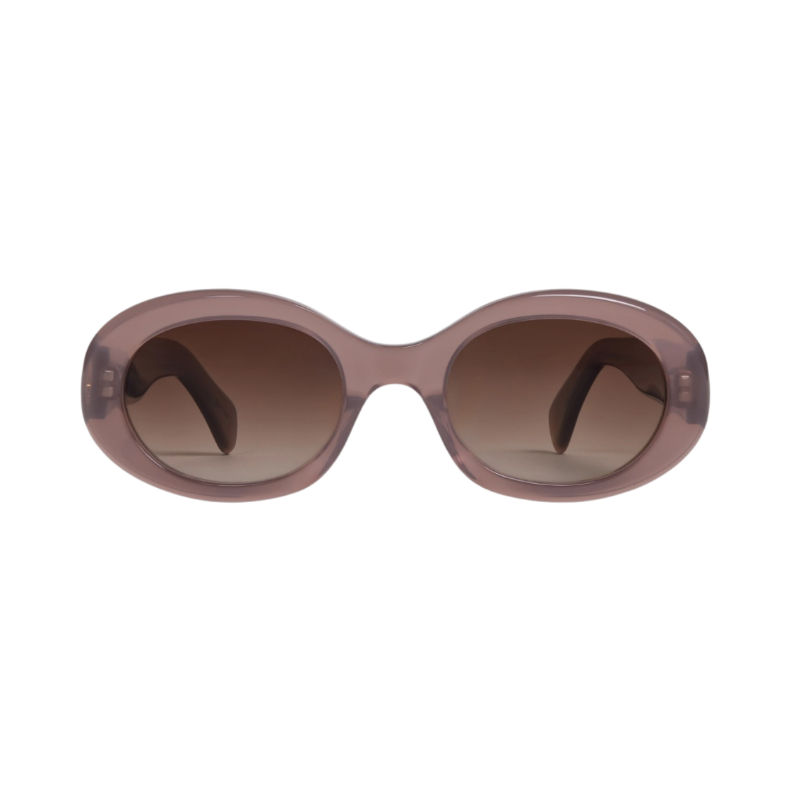 (W) 셀린느 아세테이트 트리옹프 01 선글라스 밀키 헤이즐넛((W) Celine Triomphe 01 Sunglasses in Acetate Milky Hazelnut)