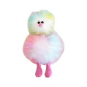 Cosymosy Ugly Bird Keyring Rainbow - Renewal Ver.