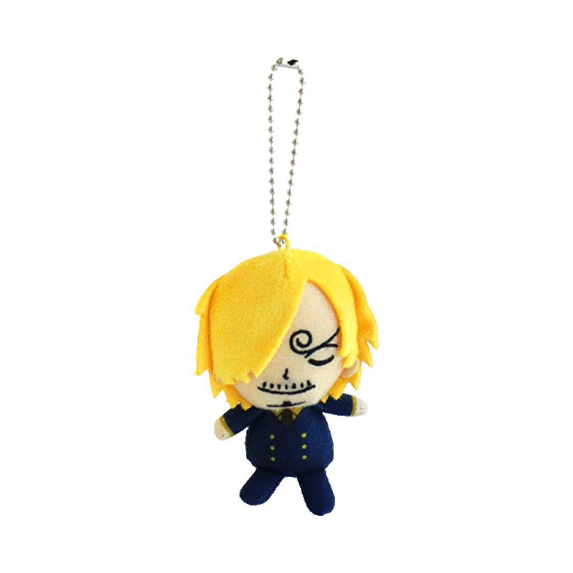 2882-100 Many a Little One Piece Key Ring Sleeping Sanji 8cm