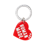 Human Made Heart Keyring Red