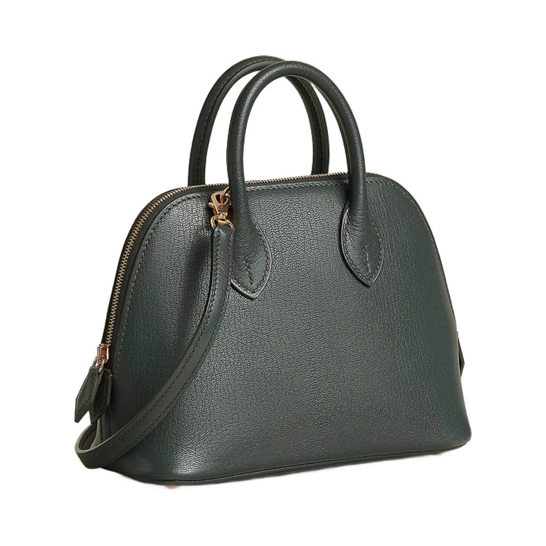 에르메스 볼리드 1923 미니 백 샴킬라 & 골드 하드웨어 베르 망그로브(Hermes Bolide 1923 Mini Bag Chamkila & Gold Vert Mangrove) - 2