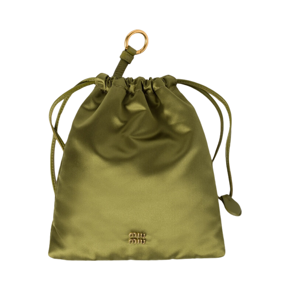 미우 미우 듀체스 파우치 아이비 그린