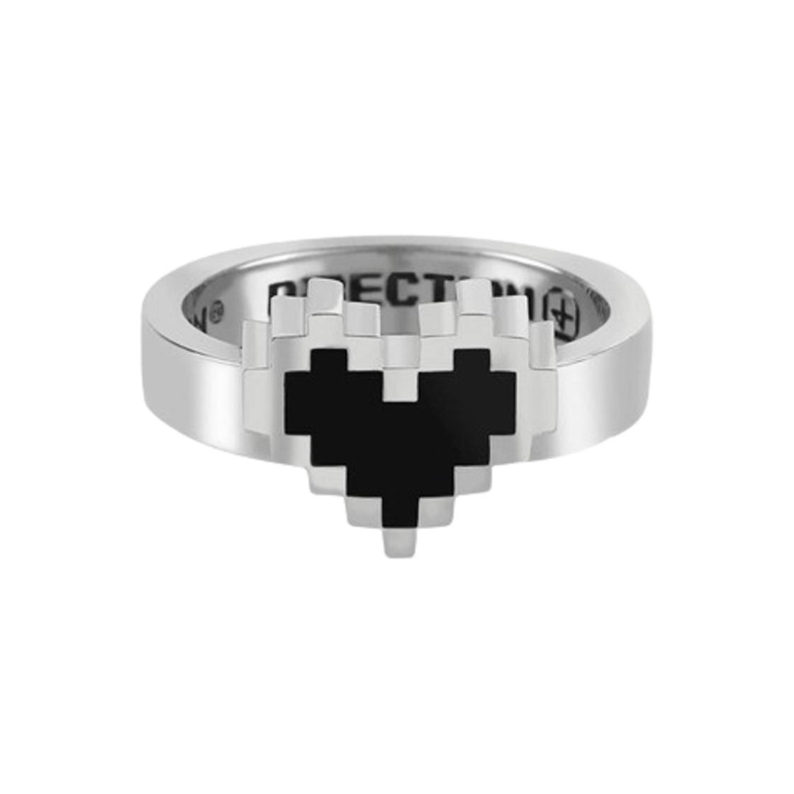 논논 픽셀 러브 링 실버925(Nonenon Pixel Love Ring Silver925)