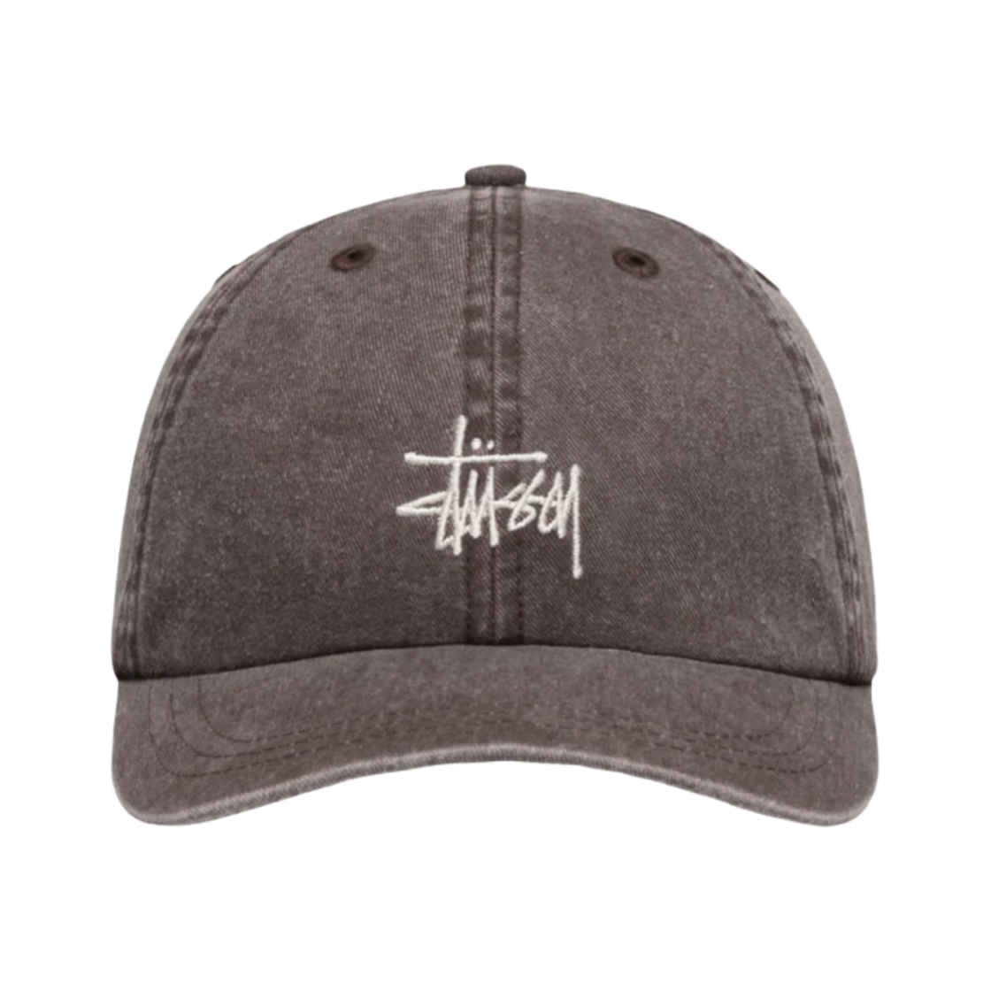 스투시 로우 프로 베이직 워시드 스트랩백 모카(Stussy Low Pro Basic Washed Strapback Mocha)