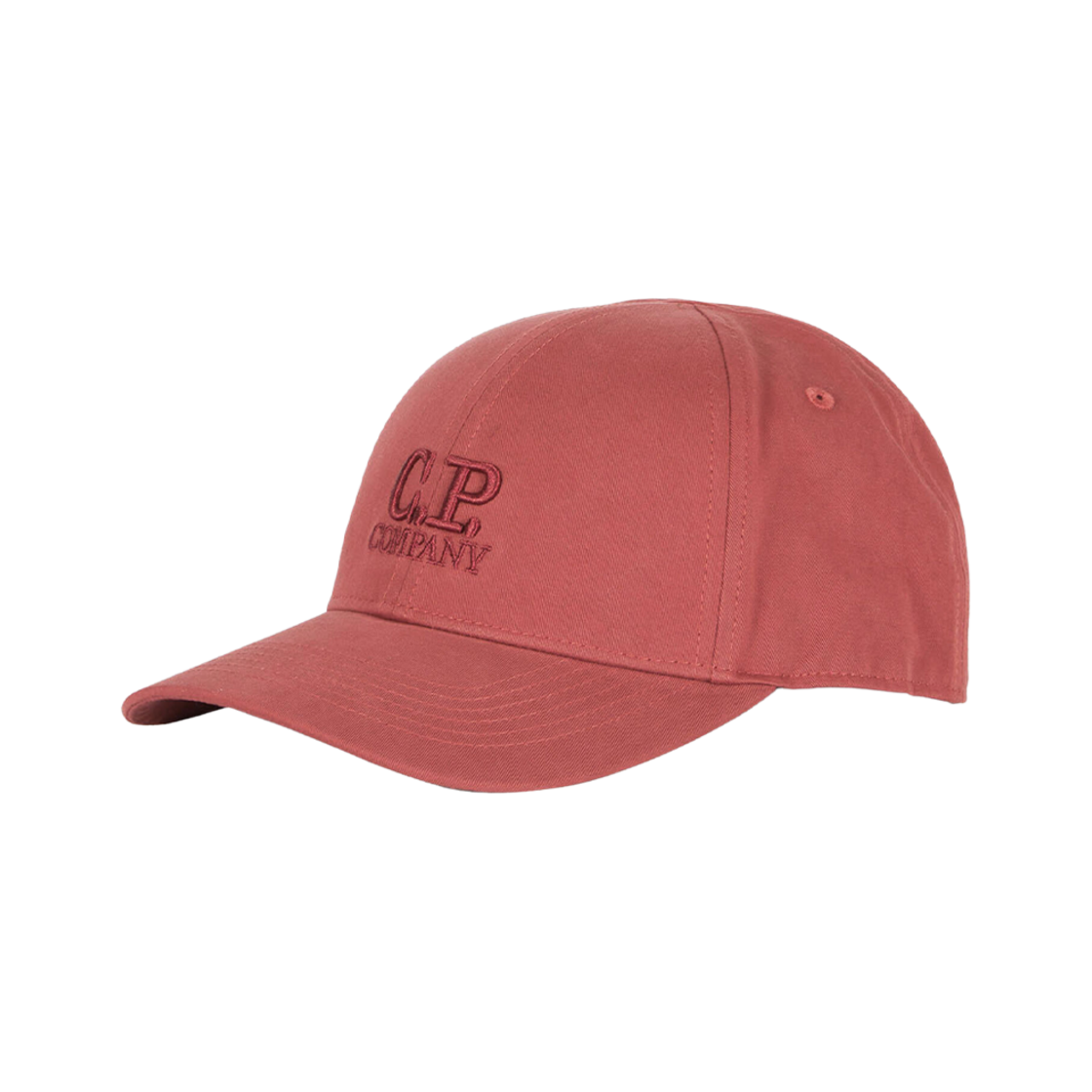 C.P. 컴퍼니 개버딘 로고 캡 케첩 레드 - 23FW(C.P. Company Gabardine Logo Cap Ketchup Red - 23FW) - 1