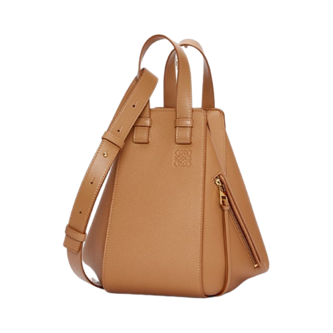 로에베 스몰 해먹 백 인 소프트 그레인드 카프스킨 토피(Loewe Small Hammock Bag In Soft Grained Calfskin Toffee)