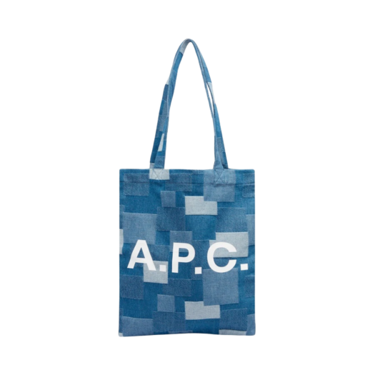 A.P.C. Lou Tote Bag Stonewashed Indigo