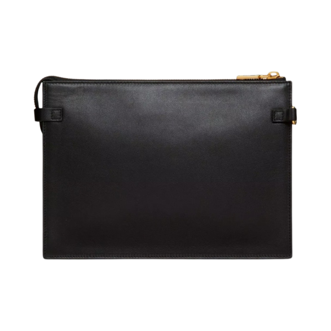 발렌티노 브이로고 시그니쳐 카프스킨 파우치 블랙(Valentino Vlogo Signature Calfskin Pouch Black) - 2