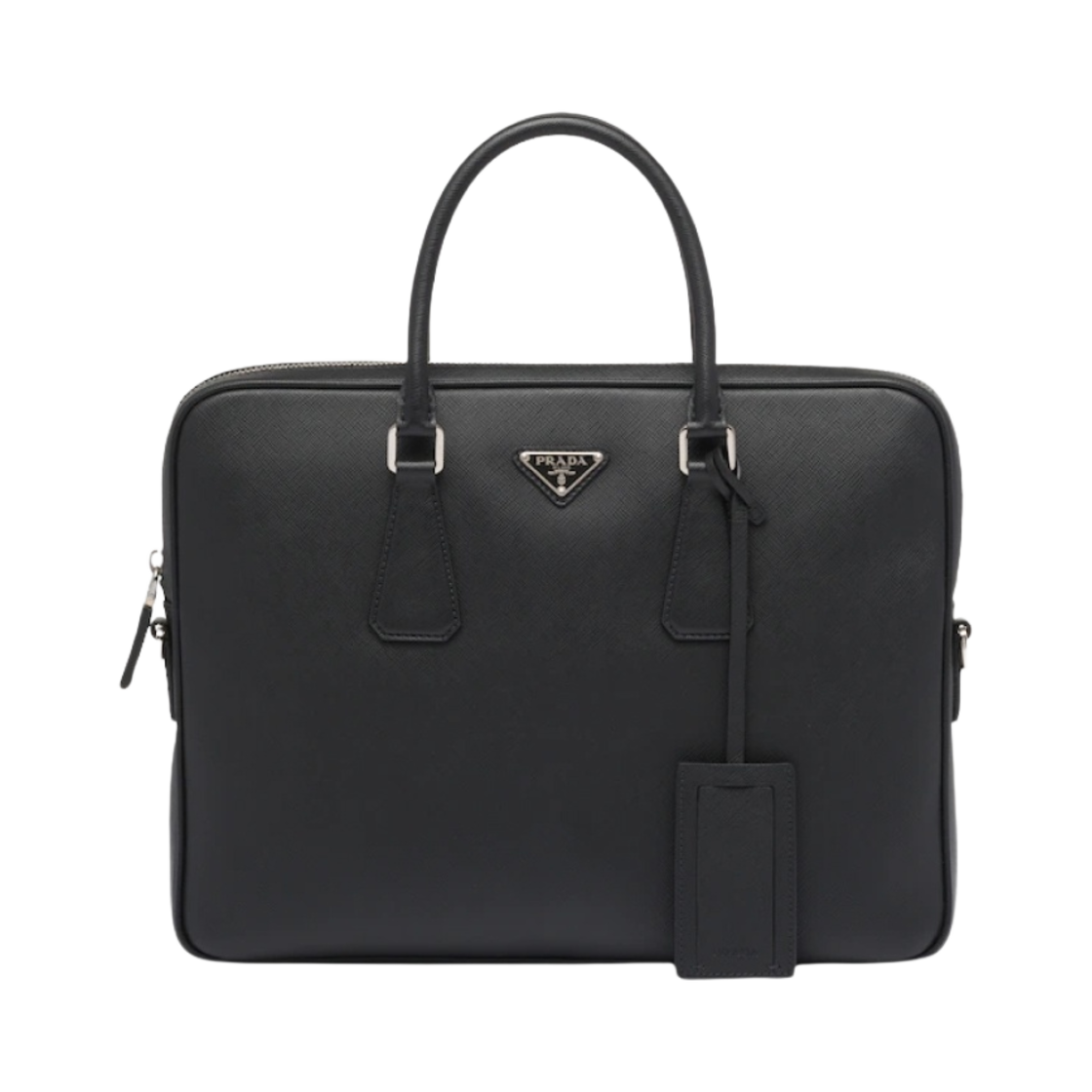 2VE368-9Z2-F0002-V-OOX Prada Saffiano Leather Work Bag Black