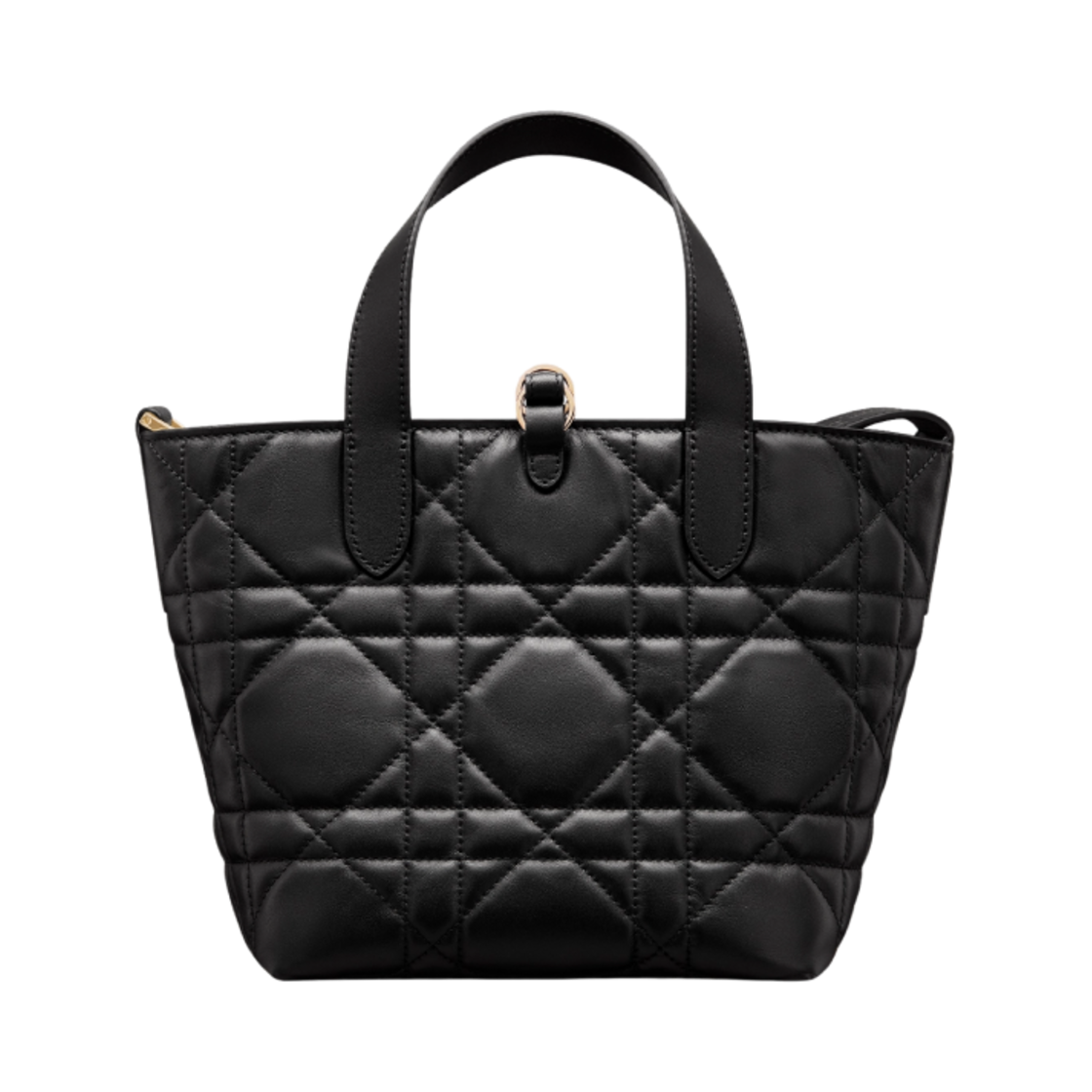 디올 스몰 뚜주흐 버티컬 토트백 매크로까나쥬 카프스킨 블랙(Dior Small Toujours Vertical Tote Bag Macrocannage Calfskin Black) - 4