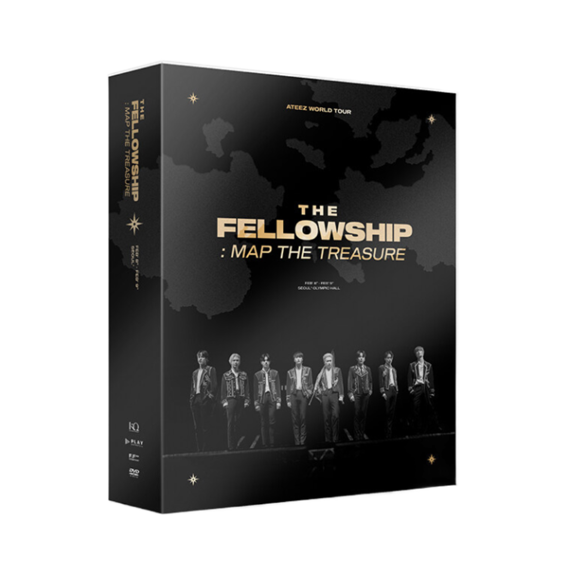 에이티즈 월드 투어 더 펠로우십 : 맵 더 트레저 서울 DVD