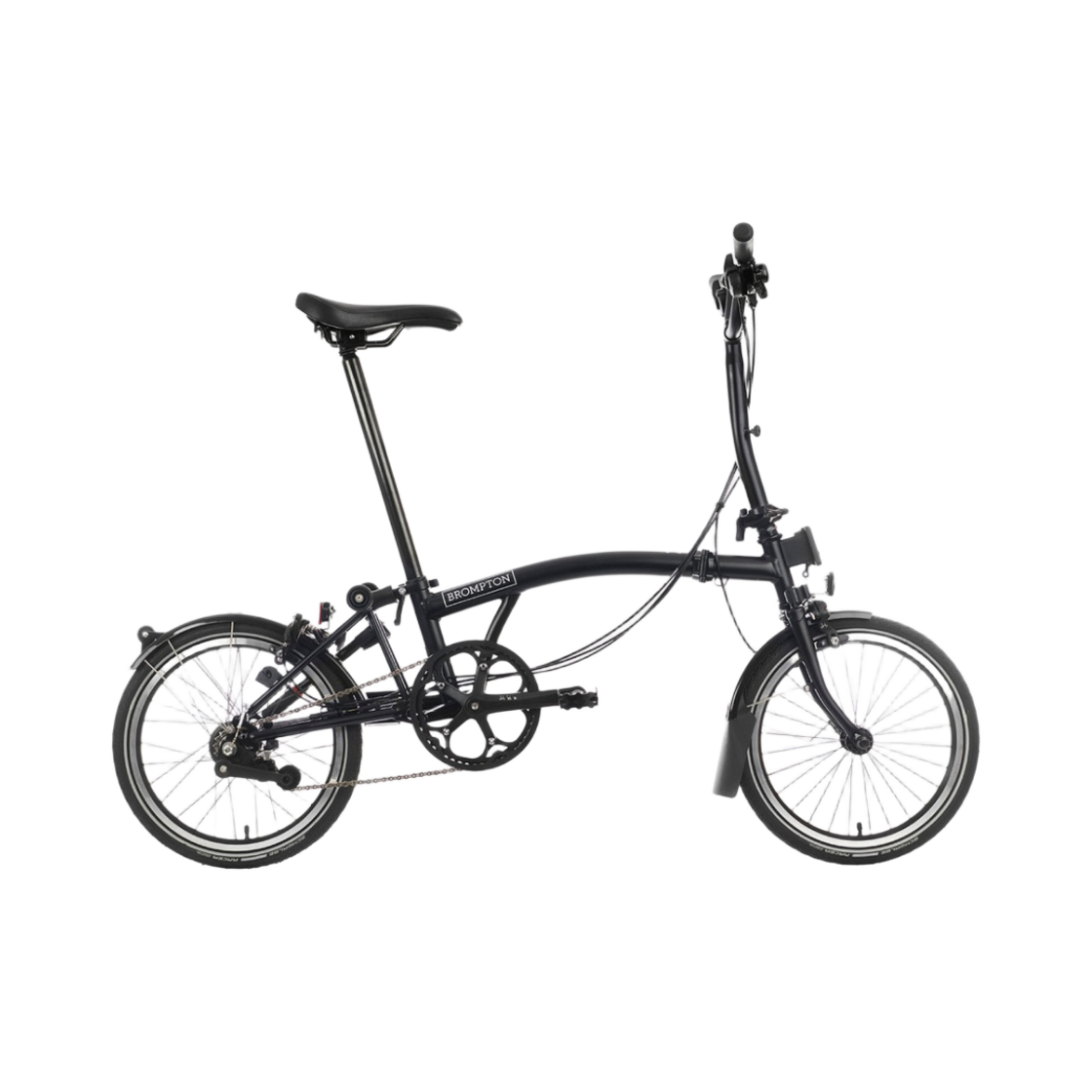 브롬톤 C 라인 어반 2 스피드 블랙(Brompton C Line Urban 2 Speed Black)