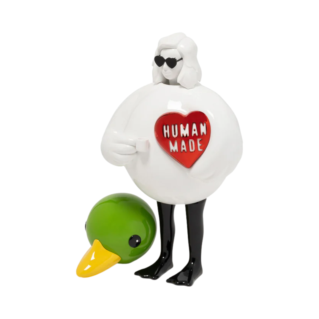 XX29GD023 Human Made x Minor Figures Limited Edition Art Toy White