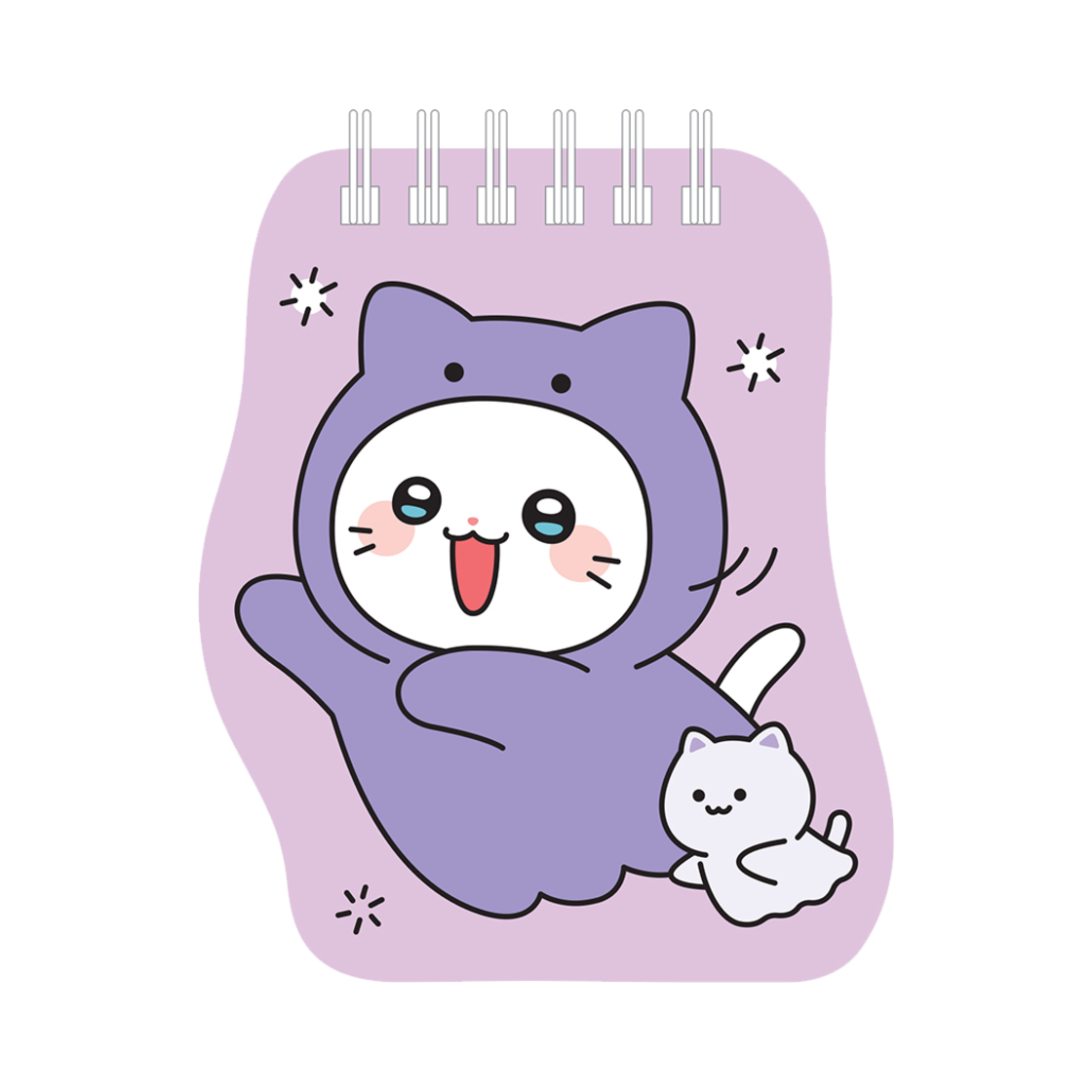 냐한남자 모양수첩 유령 춘배(Meow Man Shape Note YuryeongChunbae)