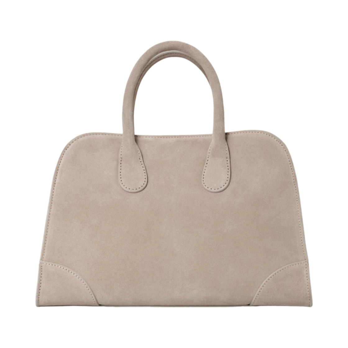 1272308003 COS Mini Studio Bowling Bag Leather Sand