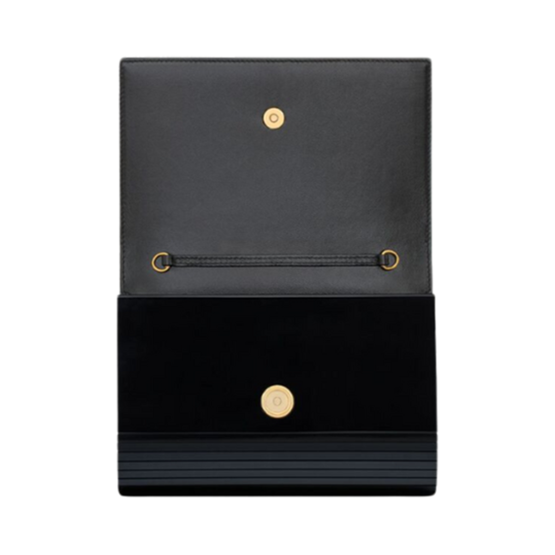 생로랑 비키 미노디에르 플렉시글래스 느와르(Saint Laurent Vicky Minaudiere in Plexiglas Noir) - 3