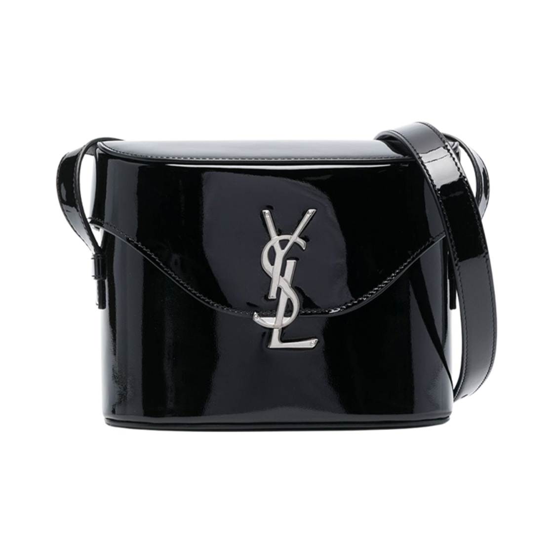 713700-AAAWT-1000 Saint Laurent June Box Shoulder Bag Black