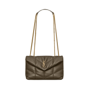 (W) Saint Laurent Toy Puffer In Nappa Leather Light Musk