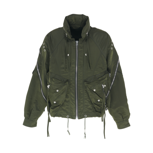 24fw2 Surgery Icarus Parachute Jacket Khaki