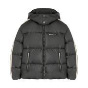 Palm Angels Hood Track Down Jkt Dark Grey