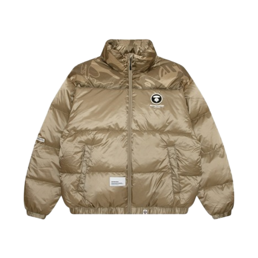 KM4DDWJAP11KK AAPE 29.5" Now Down Jacket Dark Beige - 24FW