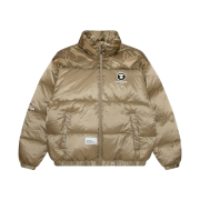 AAPE 29.5" Now Down Jacket Dark Beige - 24FW